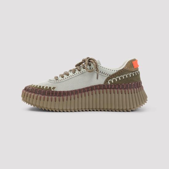 26FW 끌로에 스니커즈 CH26A00RYP 23Q ARMY GREEN - CHLOE