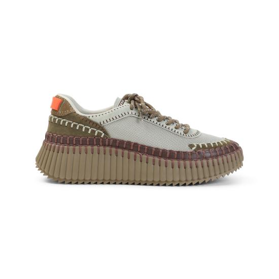 26FW 끌로에 스니커즈 CH26A00RYP 23Q ARMY GREEN - CHLOE