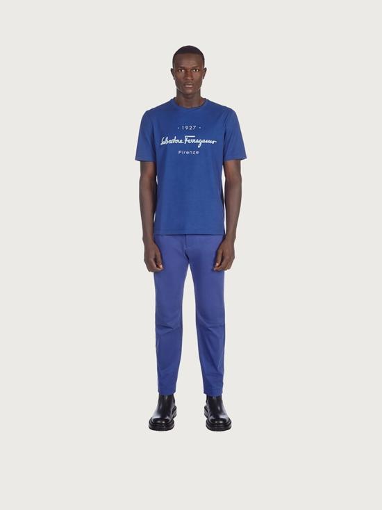  살바토레 페라가모 스트레이트 팬츠 페라가모 바지 - SALVATORE FERRAGAMO