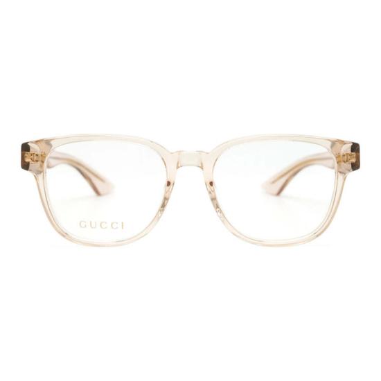  구찌 안경 GG1746 OA002 스퀘어 풀림  (투명 데모 렌즈 포함, 연한 핑크색) - GUCCI