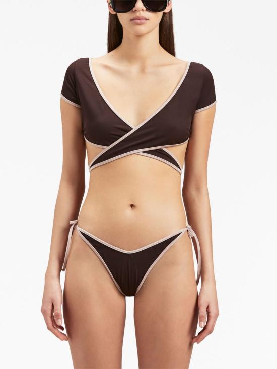  팜앤젤스 비치웨어 PWFH007F23FAB0016030 BROWN - PALM ANGELS
