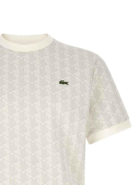 26FW 라코스테 반팔 티셔츠 TH11974IW BEIGE - LACOSTE