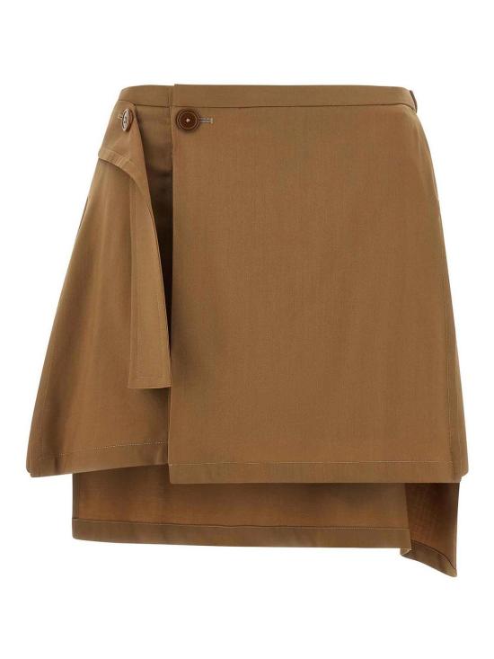 26FW 비비안웨스트우드 숏 원피스 1F020004W01IOC404 BROWN