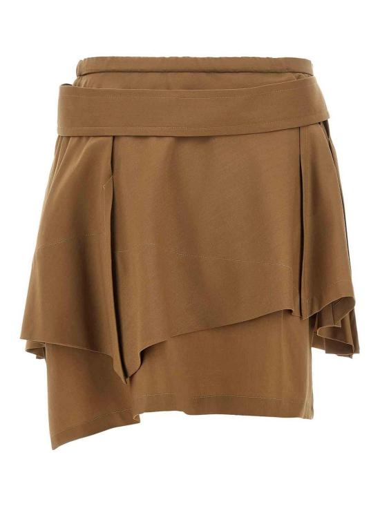 26FW 비비안웨스트우드 숏 원피스 1F020004W01IOC404 BROWN - VIVIENNE WESTWOOD