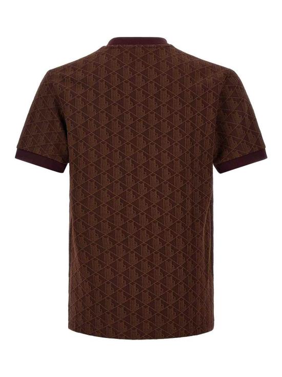 26FW 라코스테 반팔 티셔츠 TH1197WD9 BROWN - LACOSTE