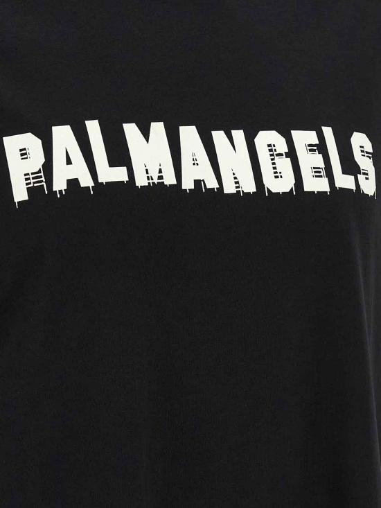 26FW 팜앤젤스 반팔 티셔츠 PAMAA001JR0181003 BLACK - PALM ANGELS