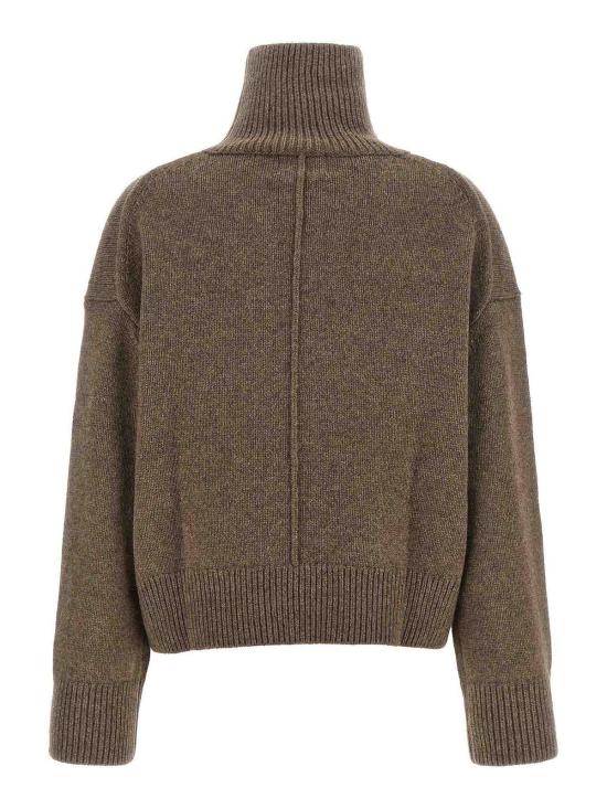 26FW 루루 스튜디오 터틀넥 JONAHNUTMEGMELANGE BROWN - LOULOU STUDIO