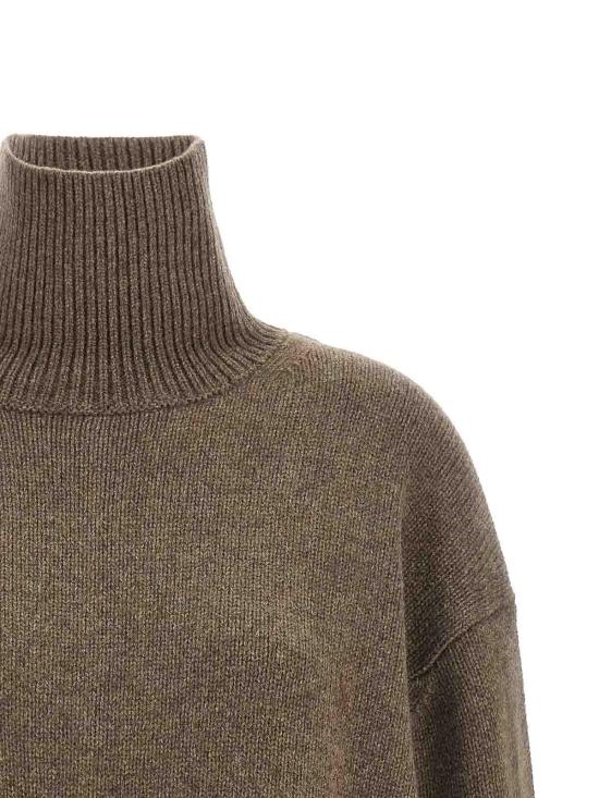 26FW 루루 스튜디오 터틀넥 JONAHNUTMEGMELANGE BROWN - LOULOU STUDIO
