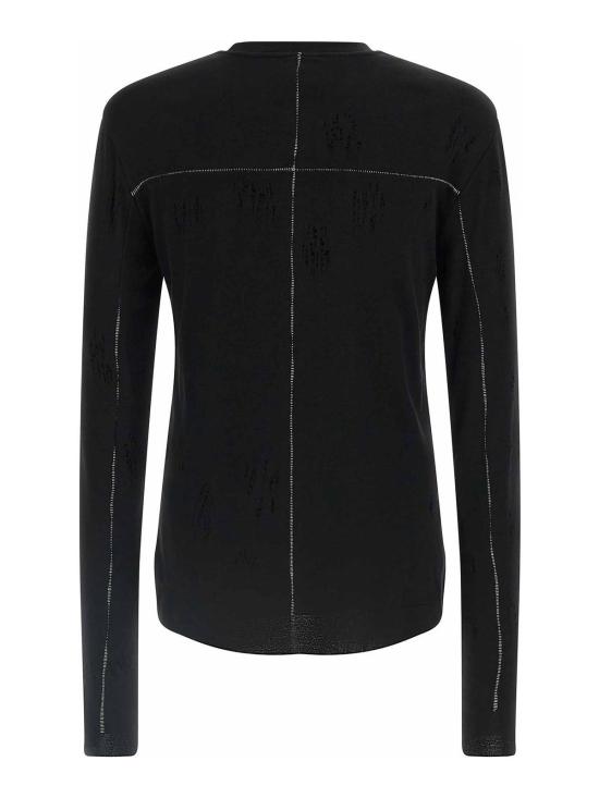 26FW 톰크롬 반팔 티셔츠 MTS969BLACK - THOM KROM