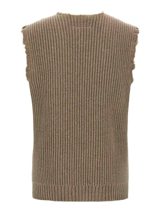 26FW MM6 메종마르지엘라 베스트 SH2FB0035M13346811M BEIGE - MM6 MAISON MARGIELA