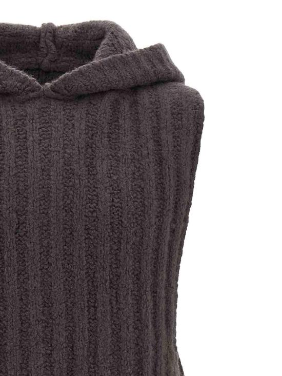 26FW 릭 오웬스 민소매 티셔츠 RR02F4680RIBWSE78 GREY - RICK OWENS
