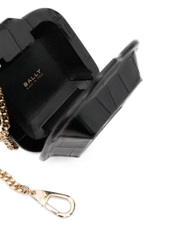  발리 명함지갑 WLO03PVT382U901Y BLACK - BALLY