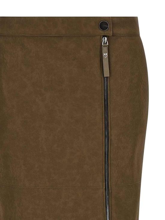26FW 핑코 롱 스커트 107806A3MDX51 BROWN - PINKO