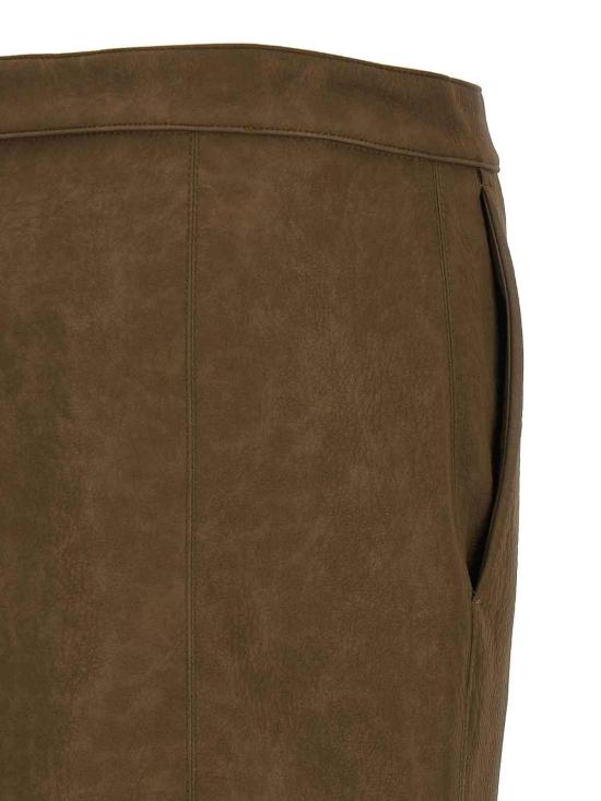 26FW 핑코 롱 스커트 107806A3MDX51 BROWN - PINKO