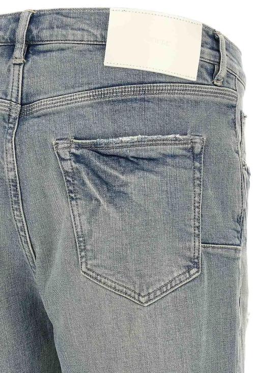 26FW 퍼플 브랜드 데님 팬츠 P005LIVI426LTINDIGO LIGHT BLUE - PURPLE BRAND