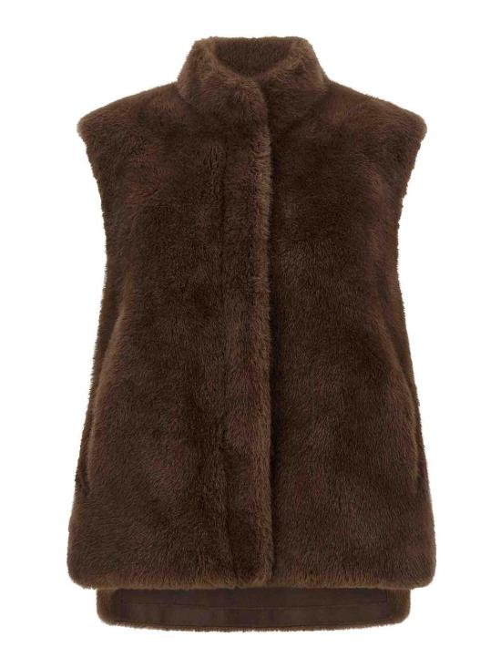 26FW 루 안드레아 베스트 MK2588WOOD14 BROWN