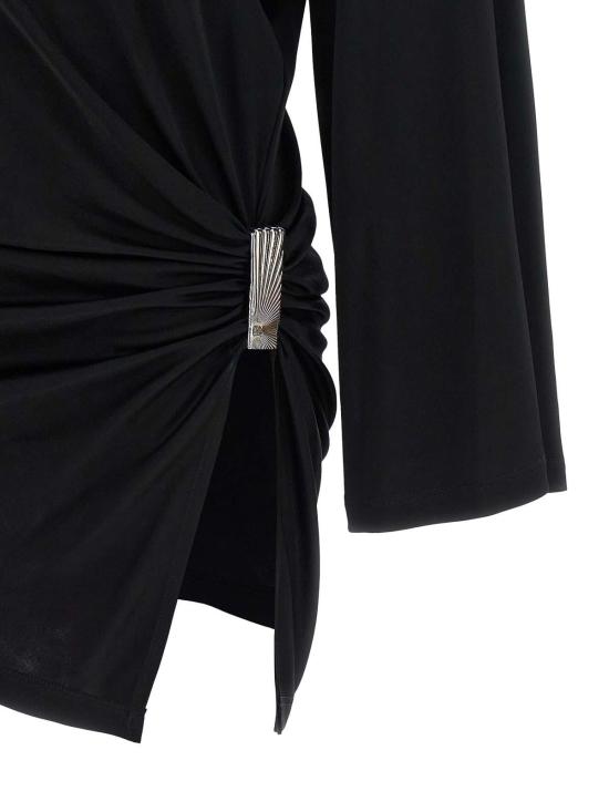 26FW 디 아티코 숏팬츠 261WCA00453VVV107AA100 BLACK - THE ATTICO