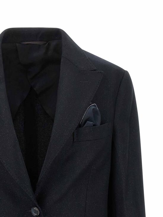 26FW 페세리코 수트 자켓 E01251A03359963 BLACK - PESERICO