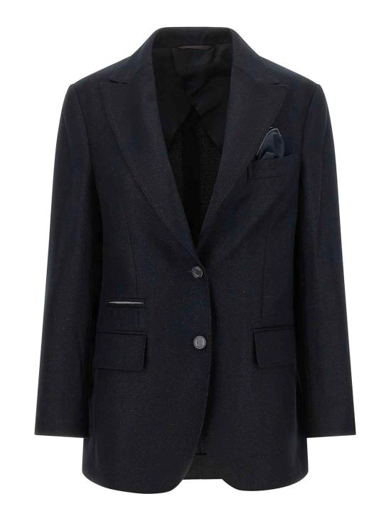26FW 페세리코 수트 자켓 E01251A03359963 BLACK