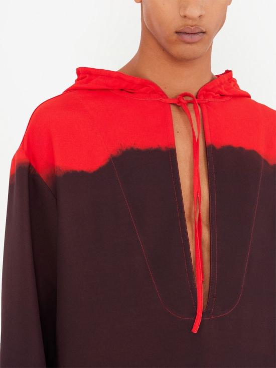  살바토레 페라가모 후드 티셔츠 143121761592002 RED - SALVATORE FERRAGAMO