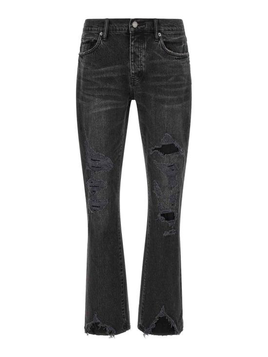 26FW 퍼플 브랜드 데님 팬츠 P004VHDB426BLACK