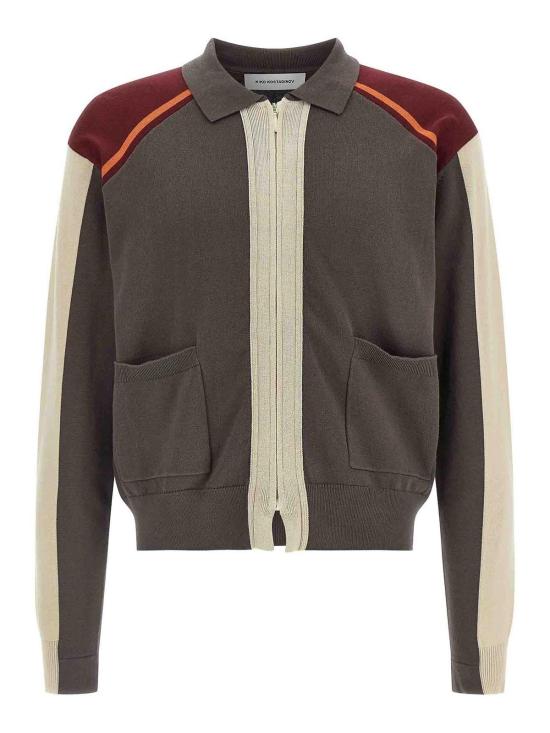 26FW 키코 코스타디노브 집업 니트 KKAW26KN07106 MULTICOLOUR