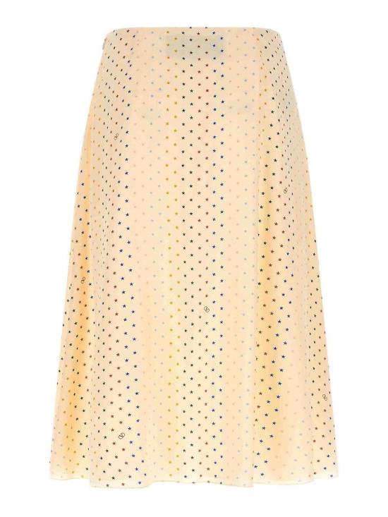 26FW 발렌티노 가라바니 미디 스커트 B3RAF67ABTCVT NUDE NEUTRALS - VALENTINO GARAVANI