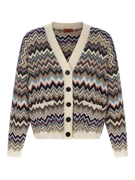 26FW 미소니 가디건 DS26WM0QBK01KOSMSPL MULTICOLOUR