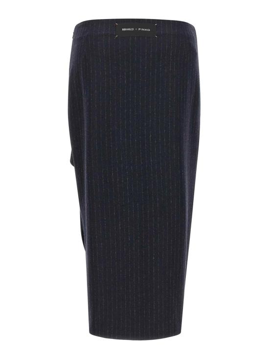 26FW 핑코 롱 스커트 107706A3MCEI1 BLUE - PINKO