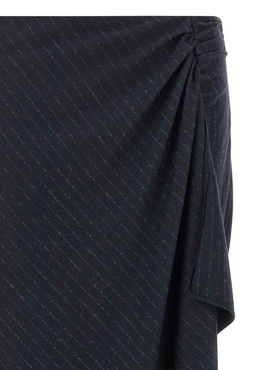 26FW 핑코 롱 스커트 107706A3MCEI1 BLUE - PINKO