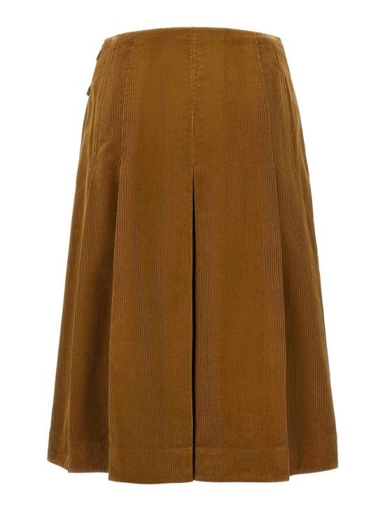 26FW 토리버치 미디 스커트 185588291 BROWN - TORY BURCH