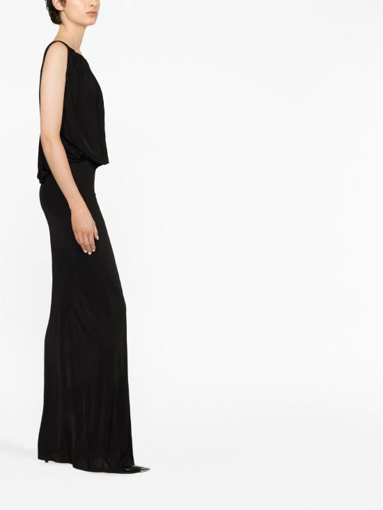  생로랑 점프수트 723241Y7F981000 BLACK - SAINT LAURENT