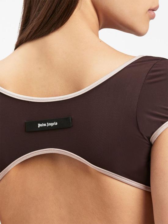  팜앤젤스 비치웨어 PWFH007F23FAB0016030 BROWN - PALM ANGELS