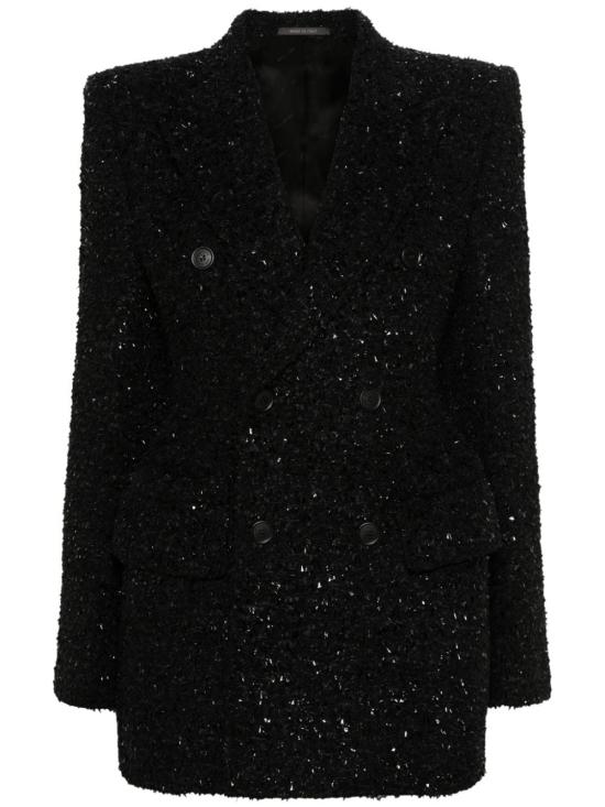  발렌시아가 자켓 768891TPQ361000 BLACK