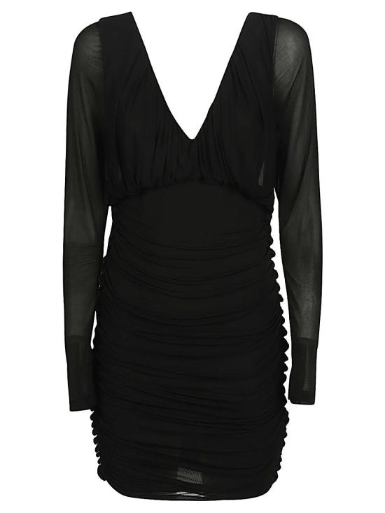  생로랑 점프수트 729749Y5G981000 BLACK