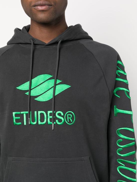  에뛰드스튜디오 후드 티셔츠 E23MM270A01696 BLACK - ETUDES
