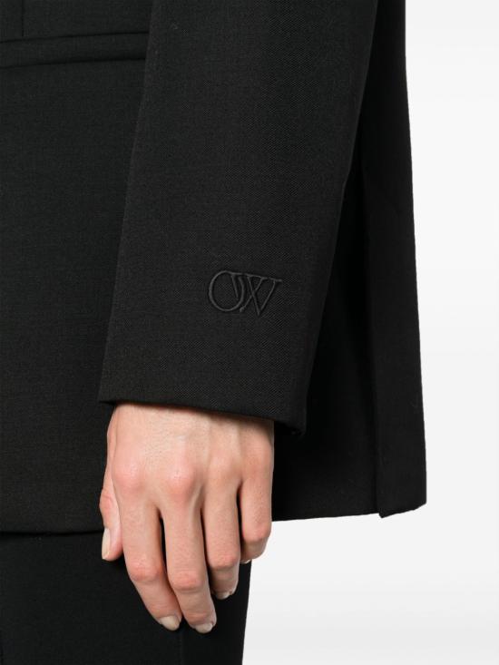  오프화이트 자켓 OWEF099C99FAB0011010 BLACK - OFF WHITE