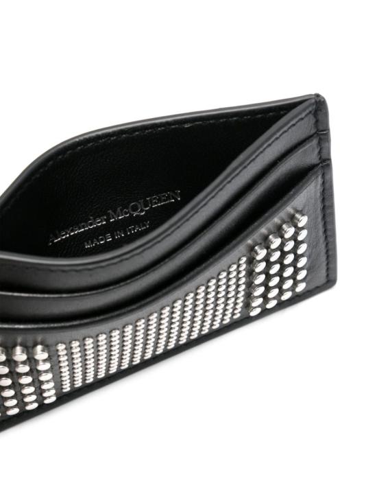  알렉산더 맥퀸 명함지갑 7362301AAQ21000 BLACK - ALEXANDER MCQUEEN
