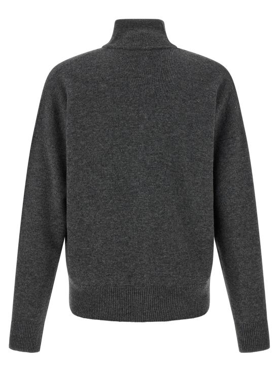 26FW LARMERI STUDIO 집업 니트 FZML005 Gray - LARMERI STUDIO