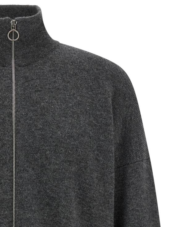 26FW LARMERI STUDIO 집업 니트 FZML005 Gray - LARMERI STUDIO