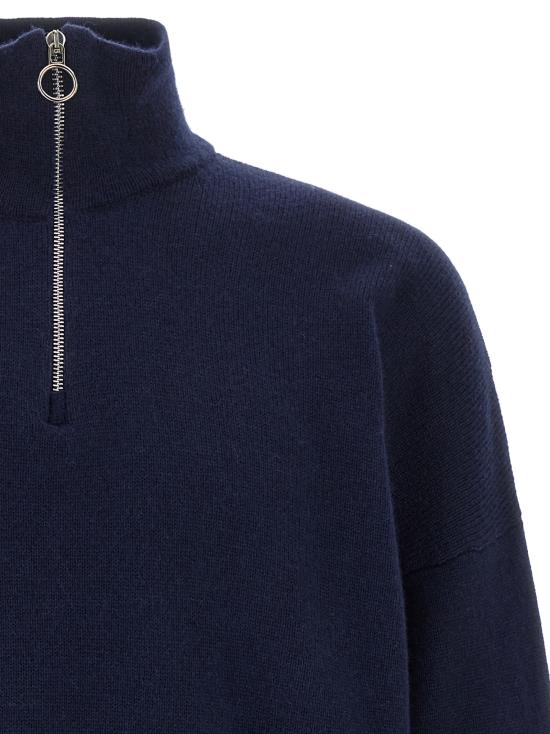 26FW LARMERI STUDIO 집업 니트 HZML003 Blue - LARMERI STUDIO