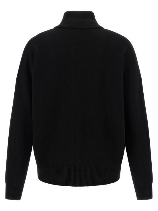26FW LARMERI STUDIO 집업 니트 FZML009 Black - LARMERI STUDIO