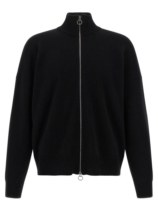 26FW LARMERI STUDIO 집업 니트 FZML009 Black