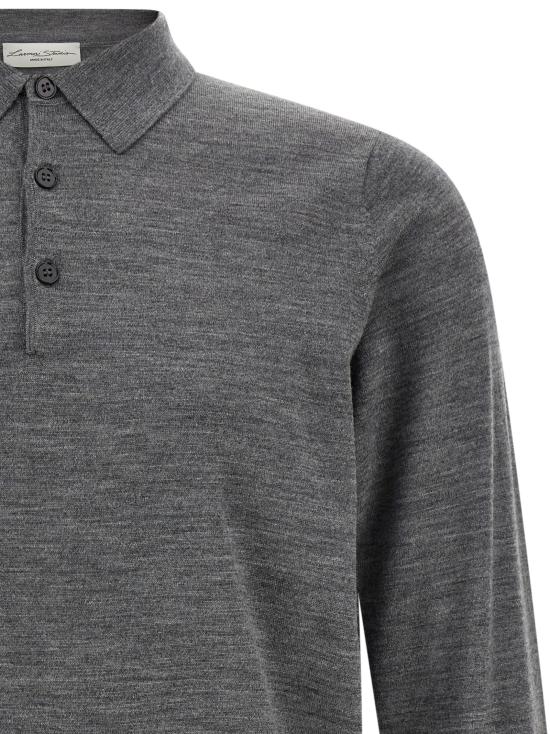 26FW LARMERI STUDIO 폴로 티셔츠 PR62248A11 Gray - OTHER BRANDS