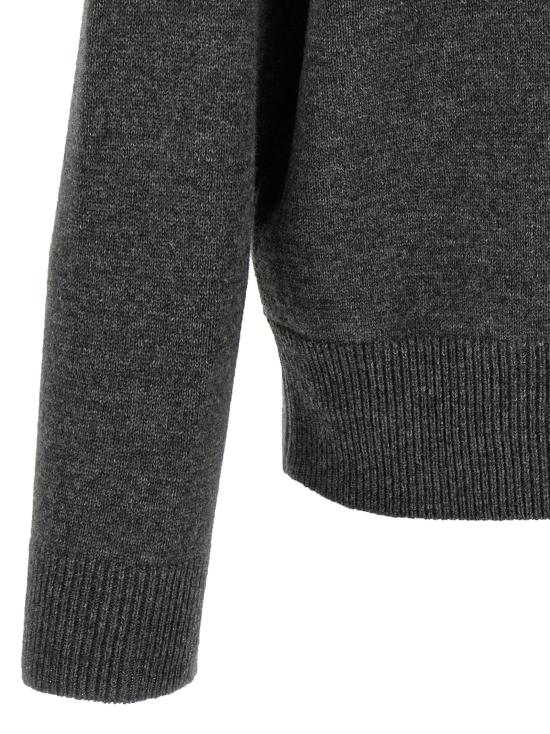 26FW LARMERI STUDIO 집업 니트 HZML005 Gray - LARMERI STUDIO