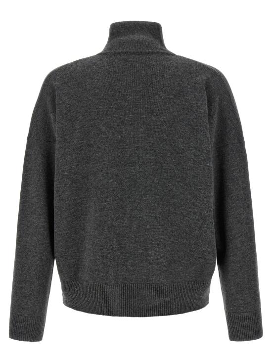 26FW LARMERI STUDIO 집업 니트 HZML005 Gray - LARMERI STUDIO