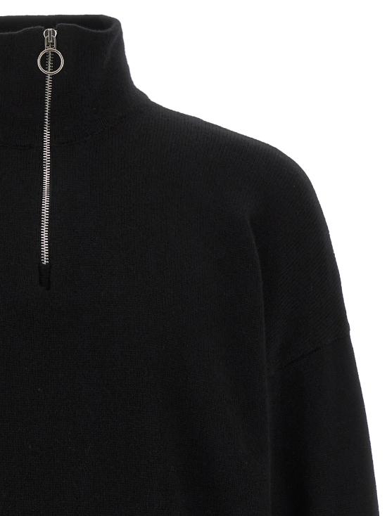 26FW LARMERI STUDIO 집업 니트 HZML009 Black - LARMERI STUDIO