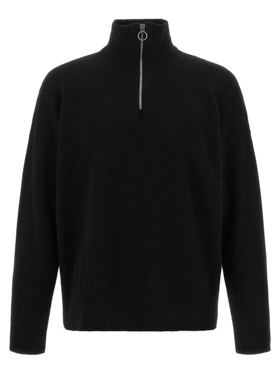 26FW LARMERI STUDIO 집업 니트 HZML009 Black
