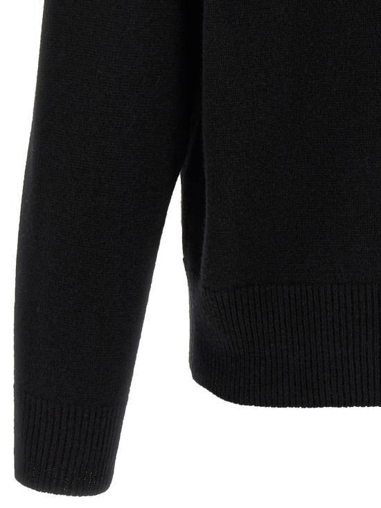 26FW LARMERI STUDIO 집업 니트 HZML009 Black - LARMERI STUDIO