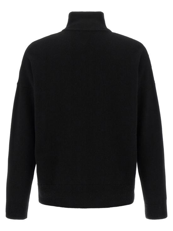 26FW LARMERI STUDIO 집업 니트 HZML009 Black - LARMERI STUDIO